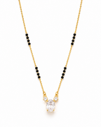 Crystal Elegance Mangalsutra