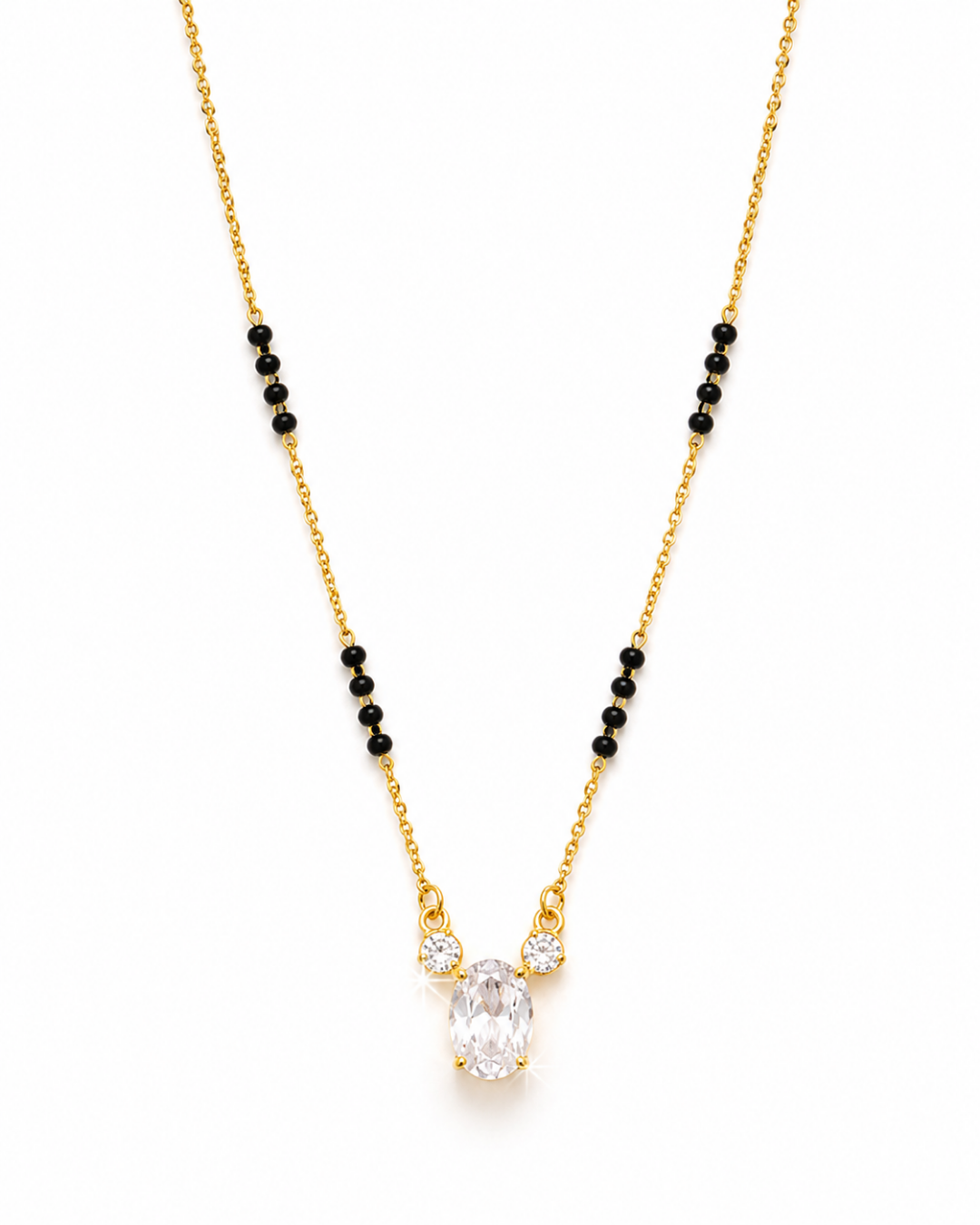 Crystal Elegance Mangalsutra
