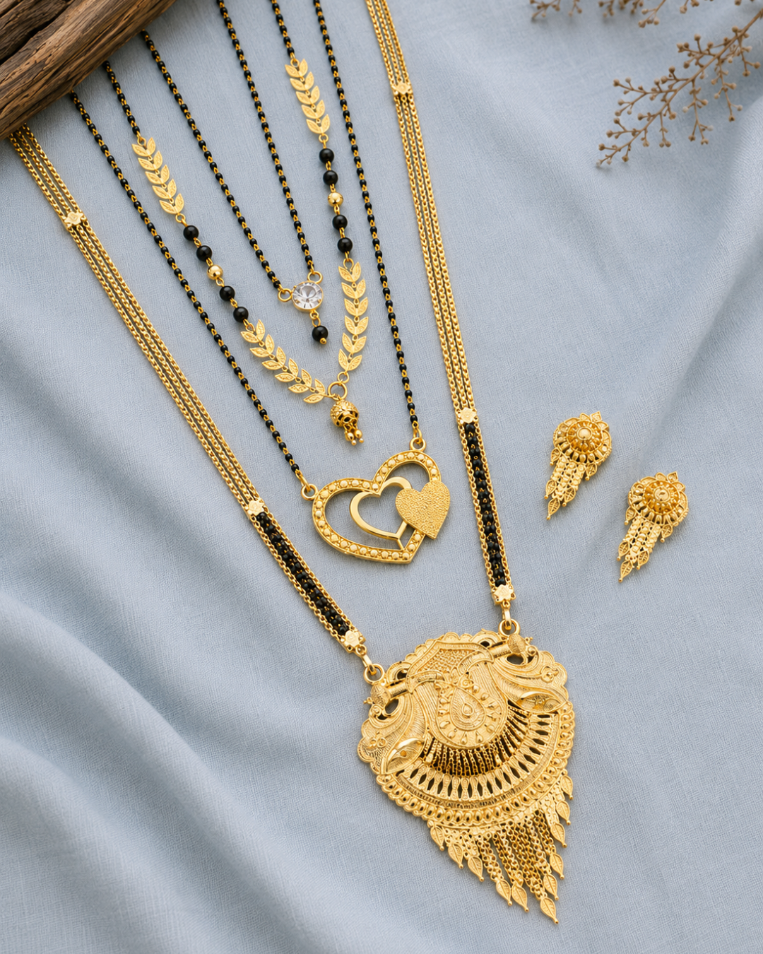 Rajsi Vatika Mangalsutra Combo