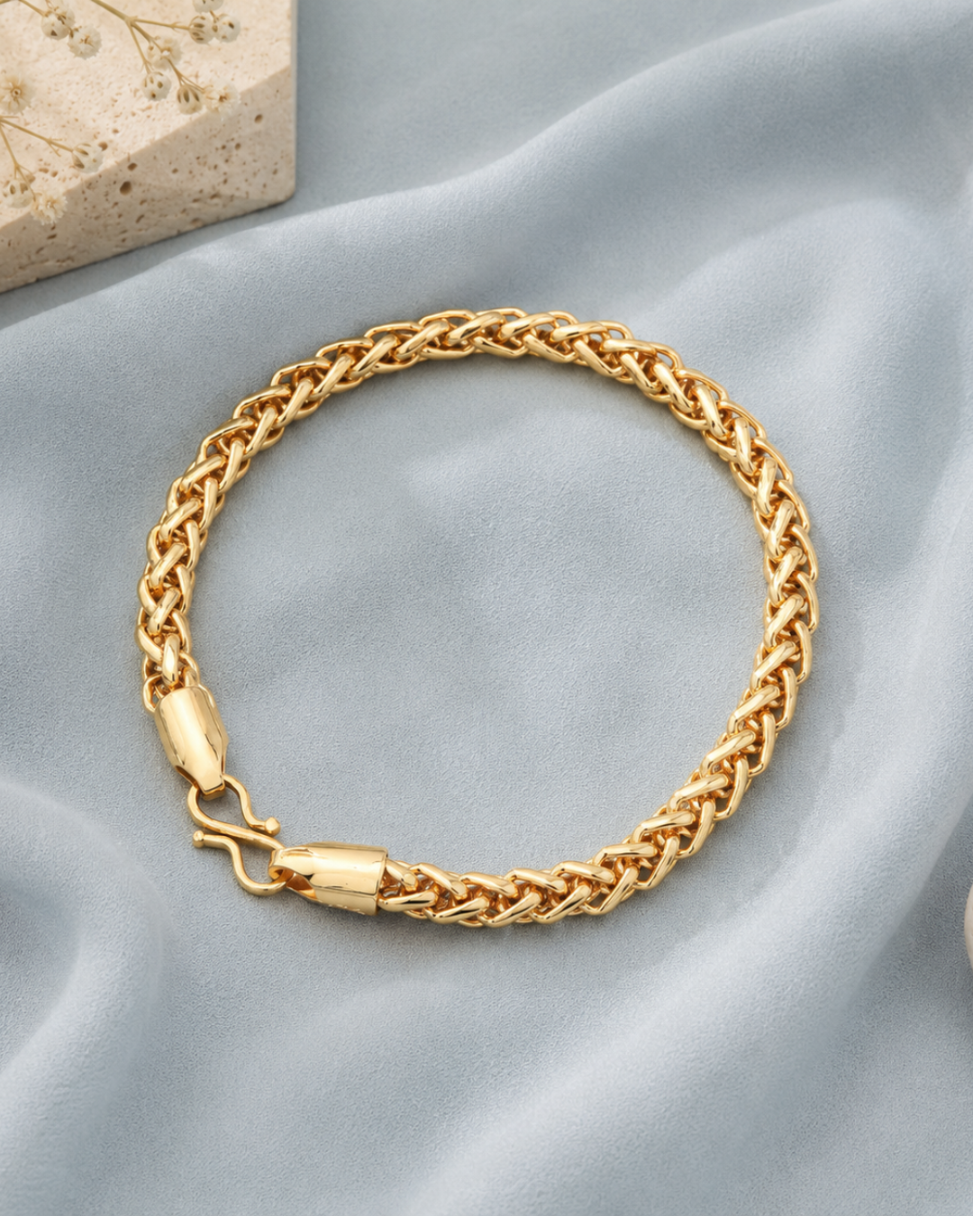 Imperial Weave Gold-Plated Bracelet