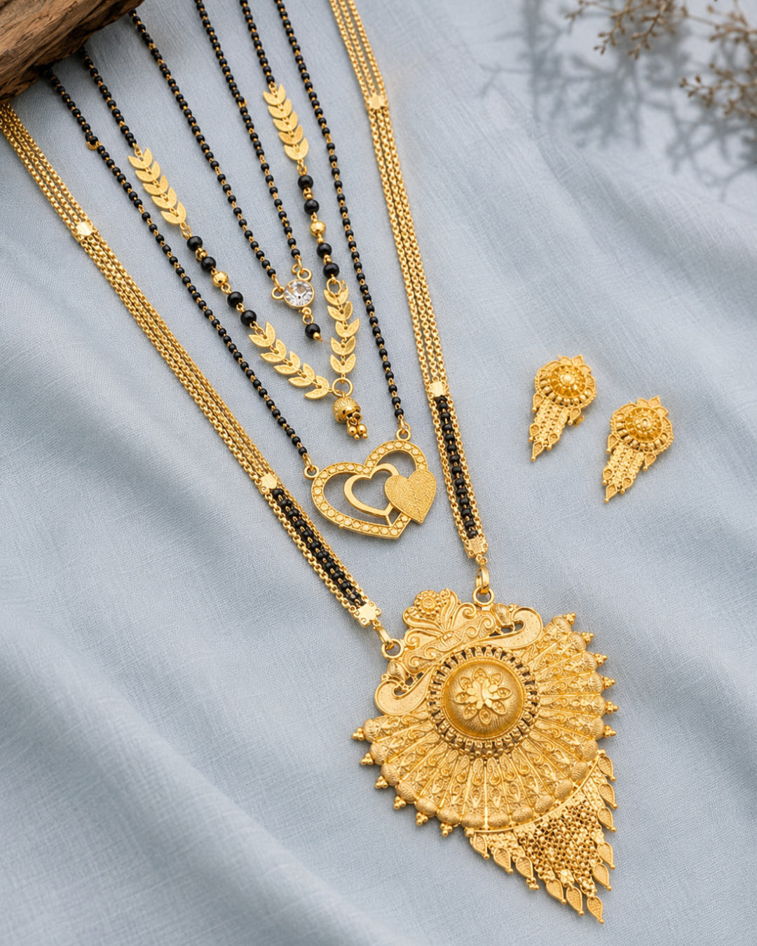 Rajsi Pushp Mangalsutra Combo