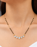 Crystal Bloom Mangalsutra