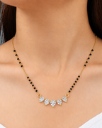 Crystal Bloom Mangalsutra