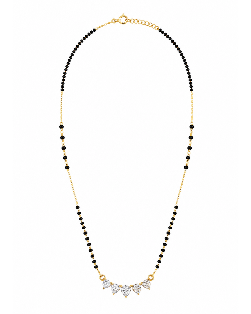 Crystal Bloom Mangalsutra