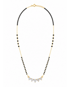 Crystal Bloom Mangalsutra