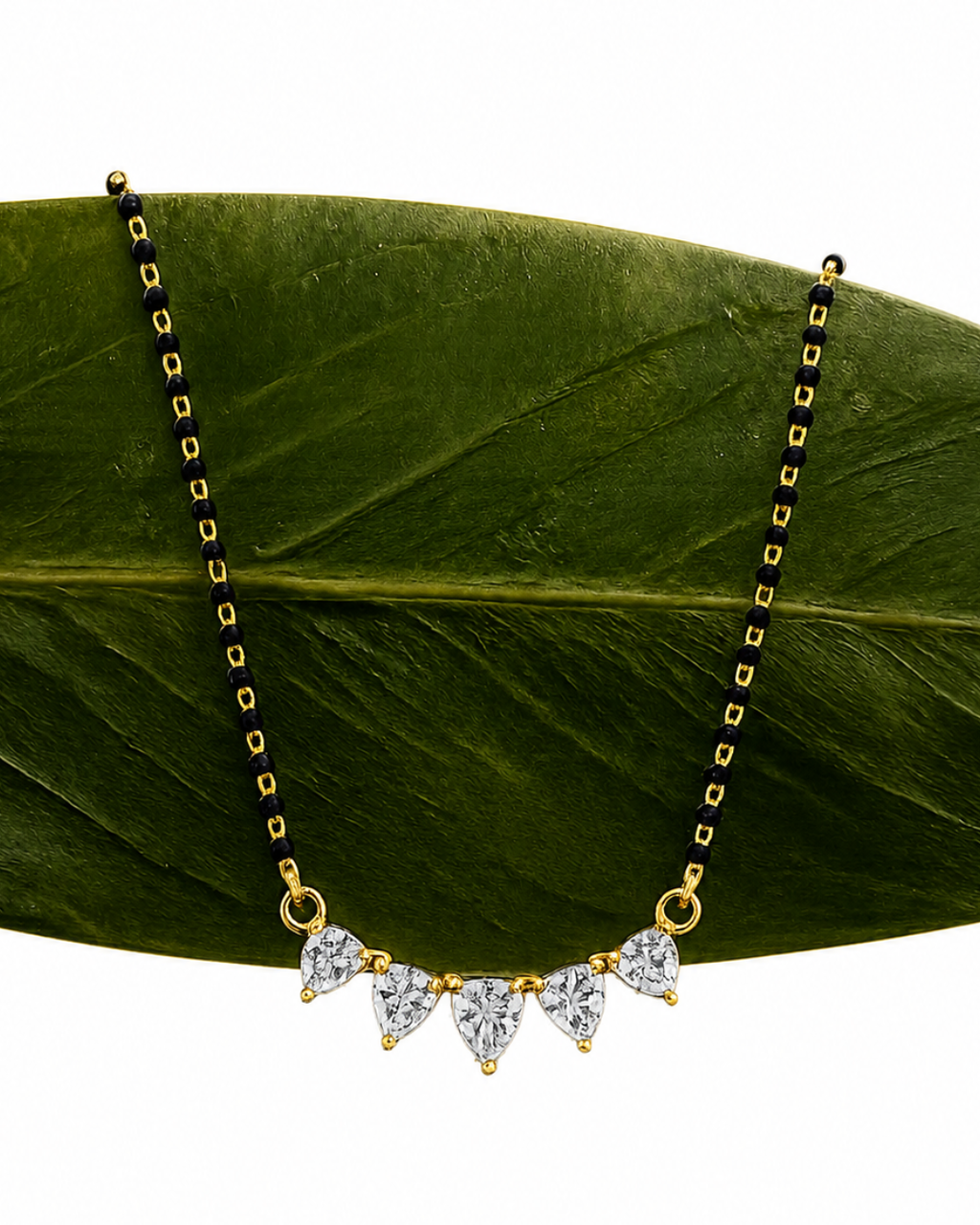 Crystal Bloom Mangalsutra