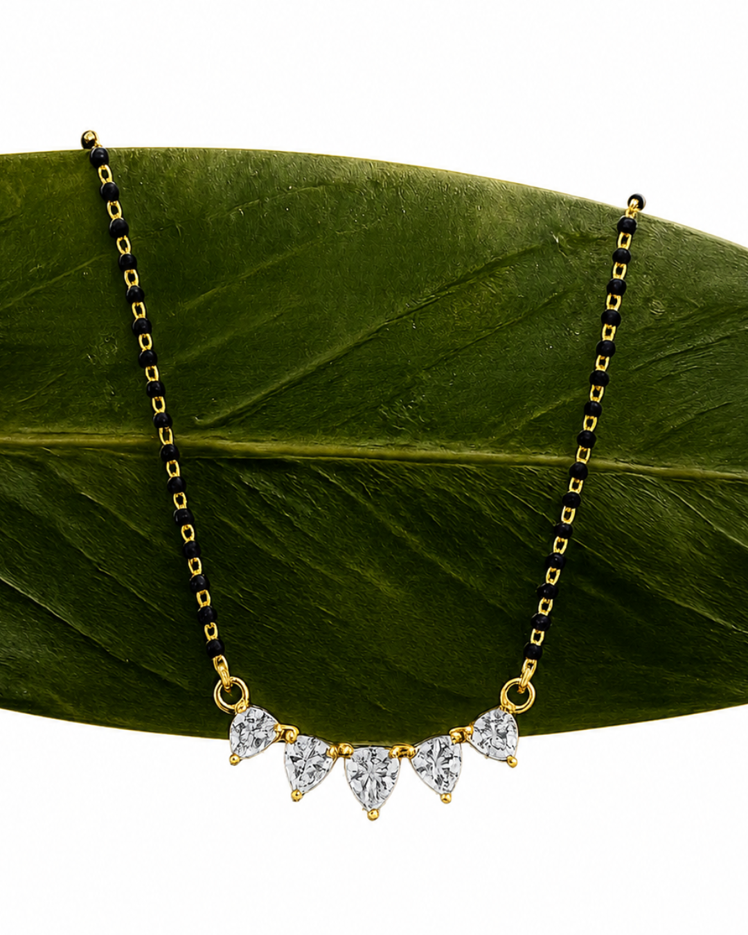 Crystal Bloom Mangalsutra