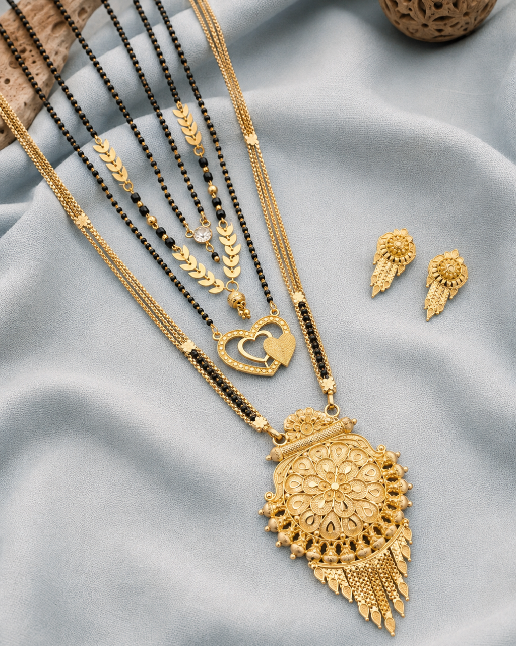 Rajsi Kamalrekha Mangalsutra Combo