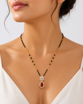 Ruby Bloom Mangalsutra