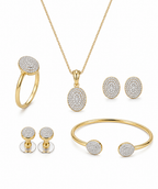 Radiant Circle Jewelry Set