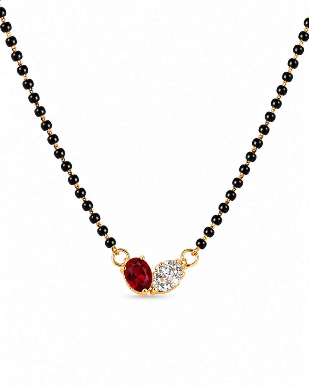 Ruby Duo Mangalsutra