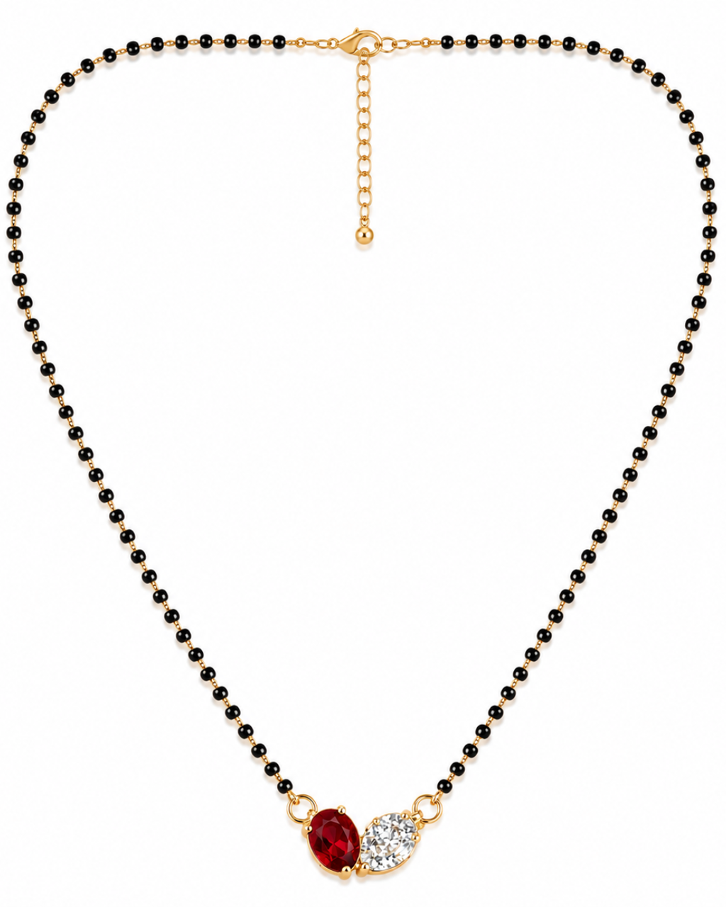 Ruby Duo Mangalsutra