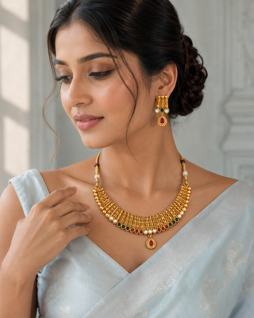 Royal Heritage Choker Necklace Set