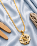 Royal Panther Gold Pendant with Premium Mesh Chain