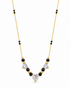 Crystal Hearts Mangalsutra