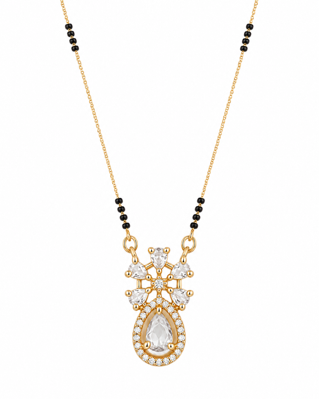 Floral Halo Mangalsutra