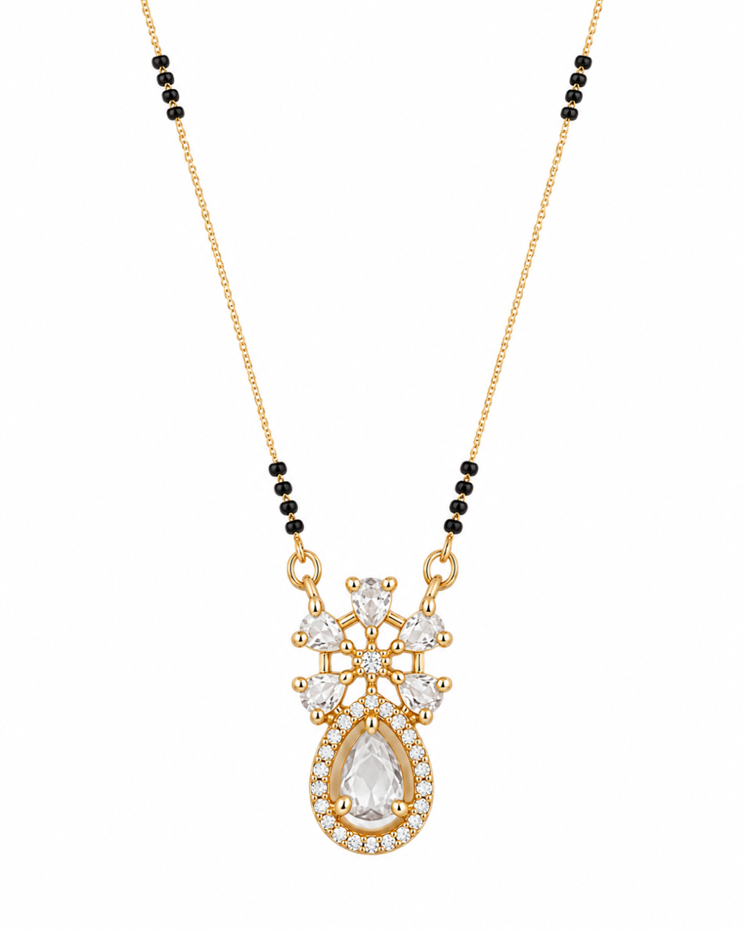 Floral Halo Mangalsutra
