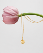 Elegant Gold Heart Pendant Necklace for Women