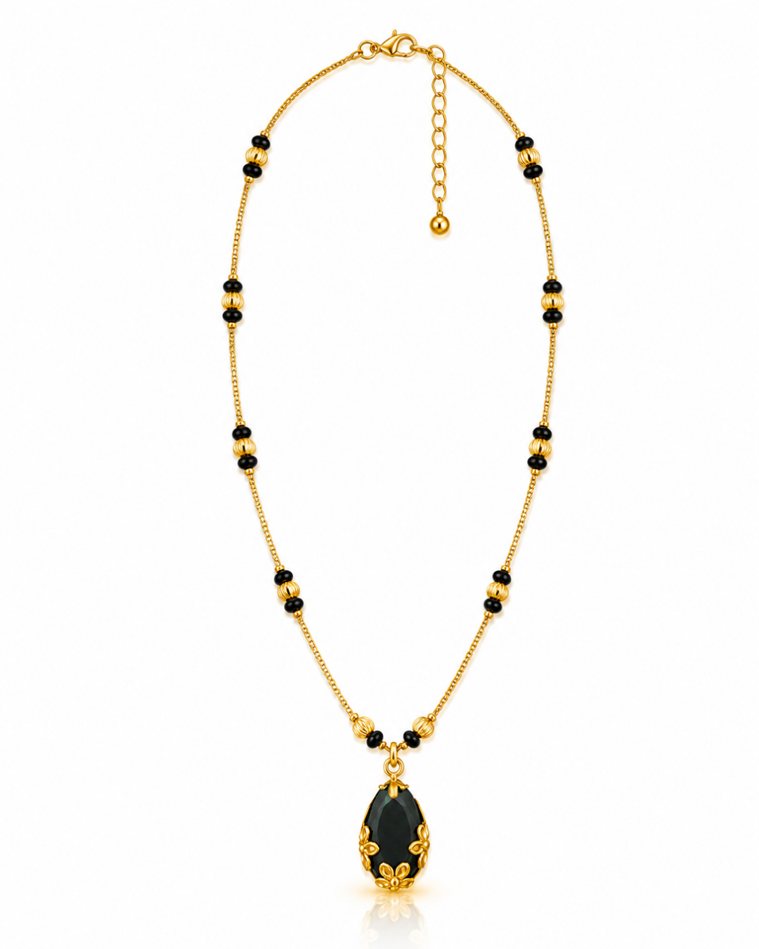 Emerald Drop Mangalsutra