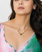 Emerald Glow Mangalsutra