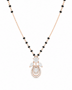 Floral Spark Mangalsutra Pendant