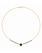 Emerald Glow Mangalsutra