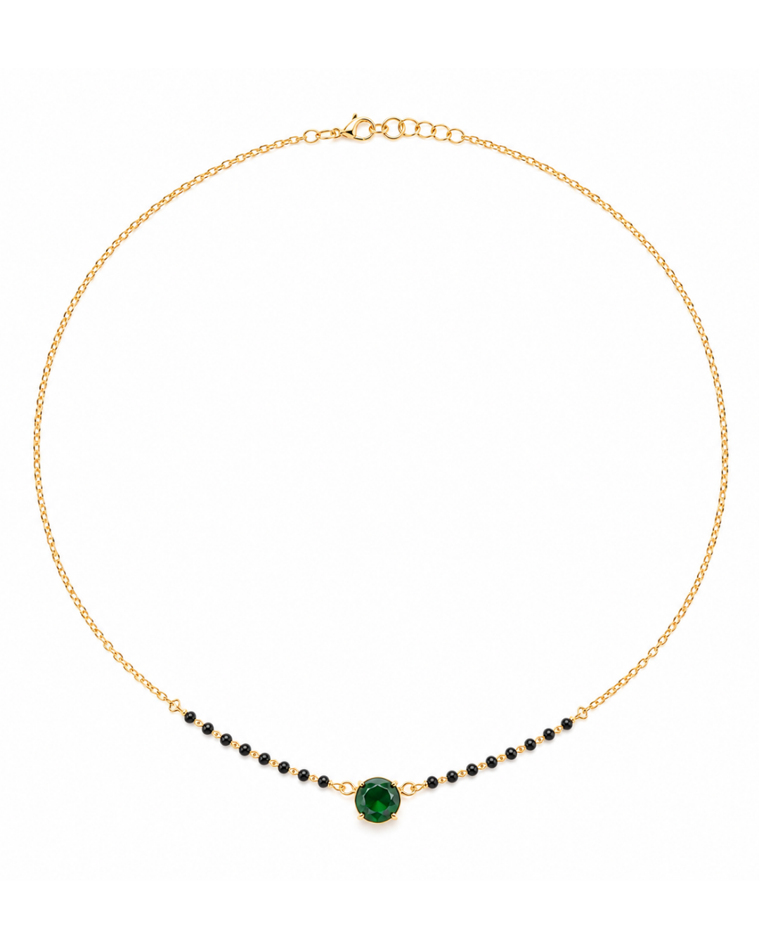 Emerald Glow Mangalsutra