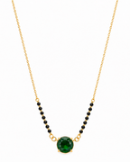 Emerald Glow Mangalsutra
