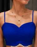 Elegant Crystal Mangalsutra Necklace