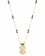 Elegant Crystal Mangalsutra Necklace