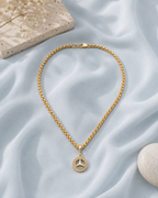 Luxury star gold pendant necklace