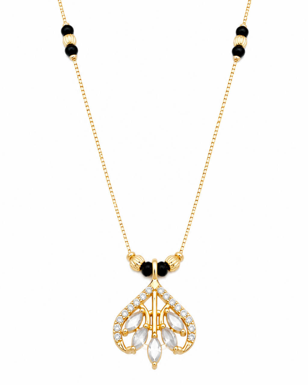 Elegant CZ Mangalsutra Necklace