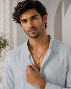 Majestic Lion Gold Pendant Necklace