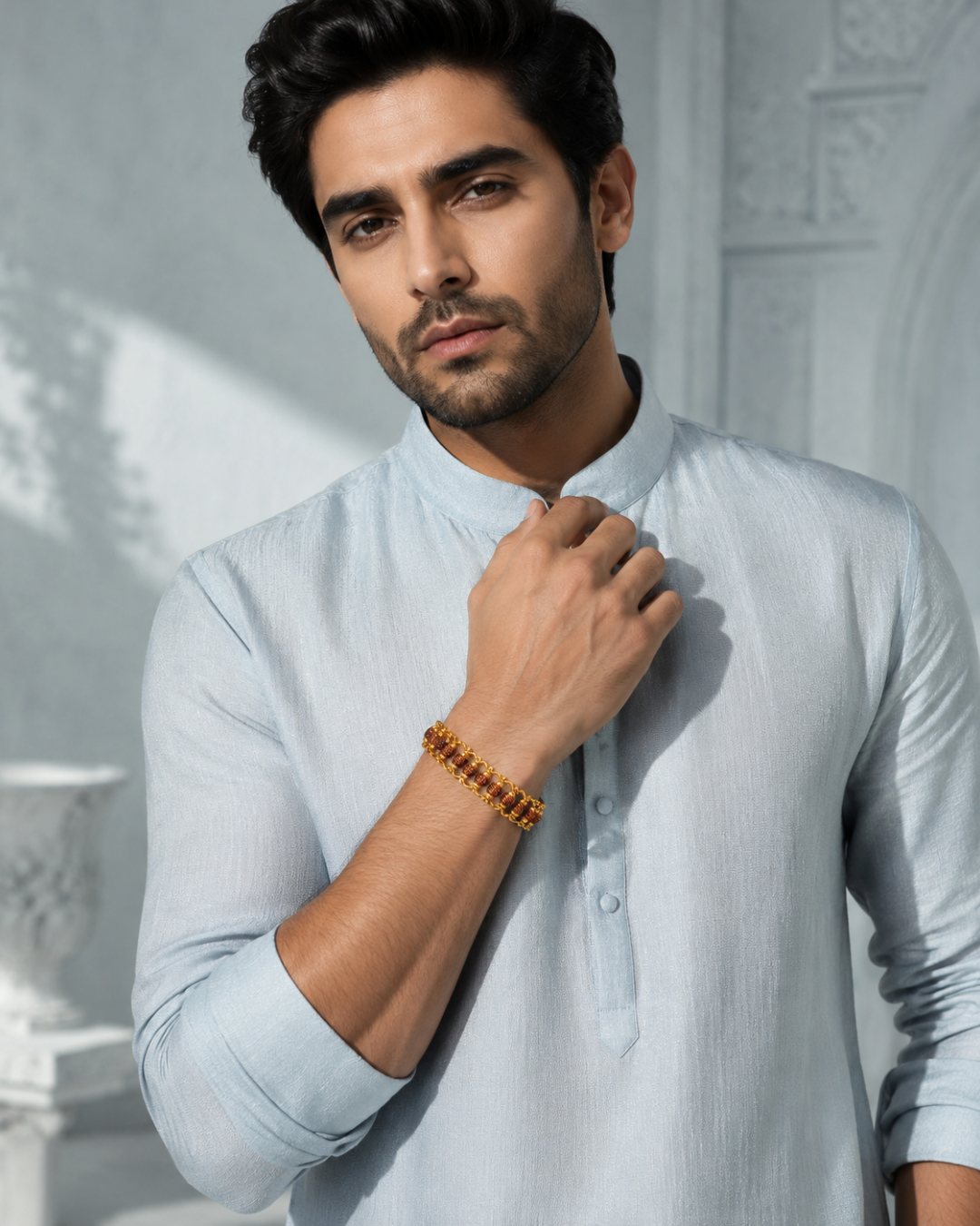 Divine Rudra Gold-Plated Bracelet