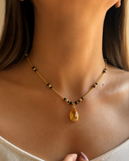 Amber Drop Mangalsutra