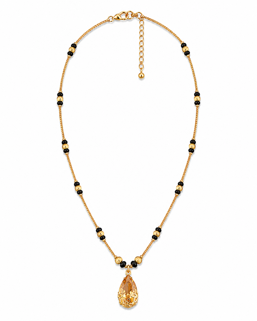 Amber Drop Mangalsutra