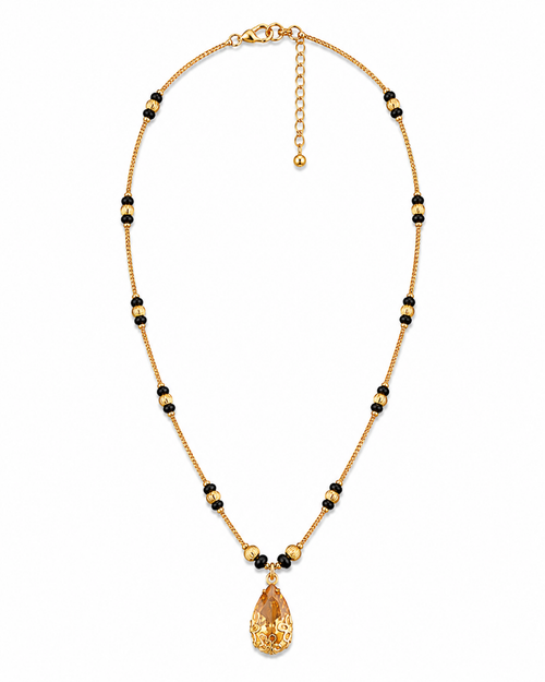 Amber Drop Mangalsutra