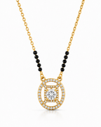 Sparkling Horseshoe Mangalsutra