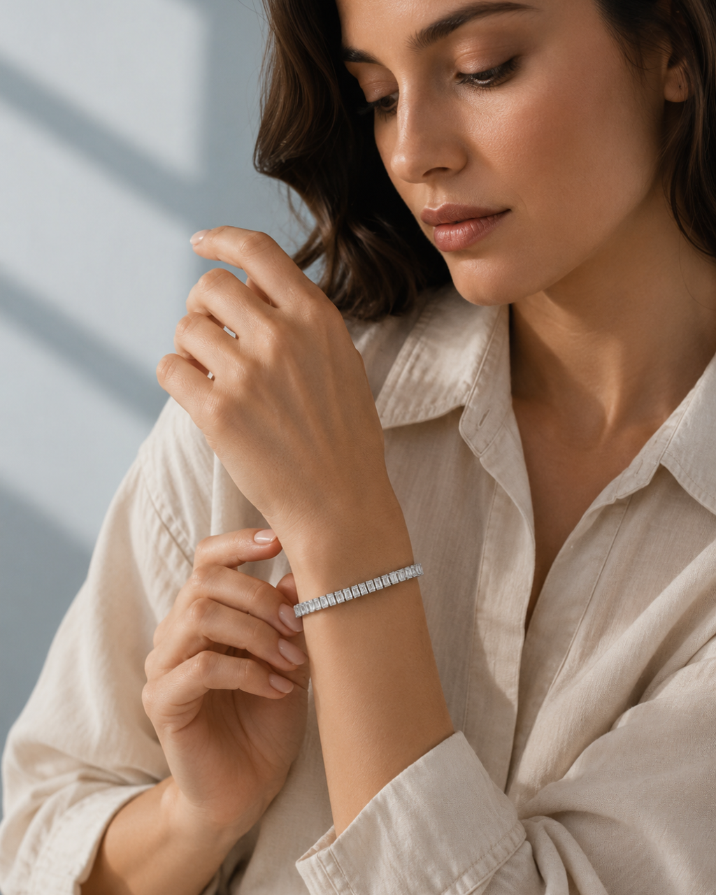 Radiant Baguette Tennis Bracelet