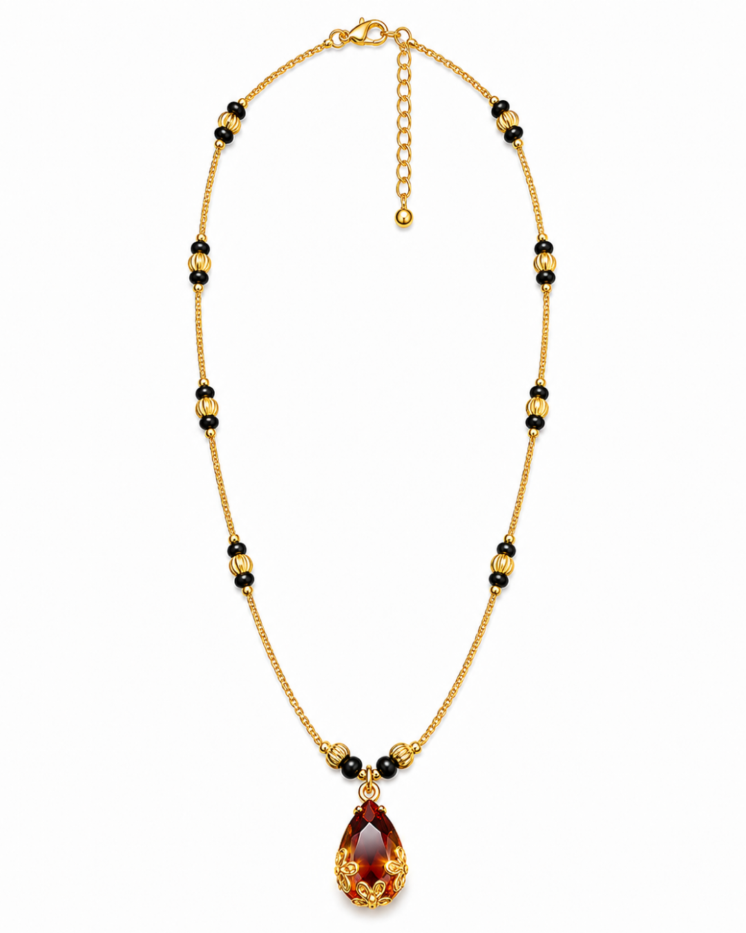 Ruby Drop Mangalsutra