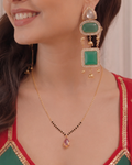 Amethyst Drop Mangalsutra