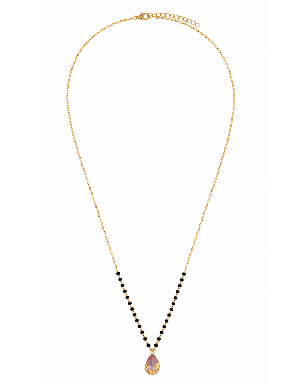 Amethyst Drop Mangalsutra