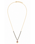 Amethyst Drop Mangalsutra