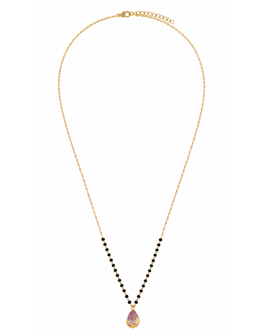 Amethyst Drop Mangalsutra