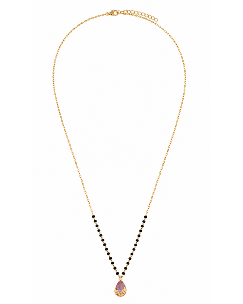 Amethyst Drop Mangalsutra