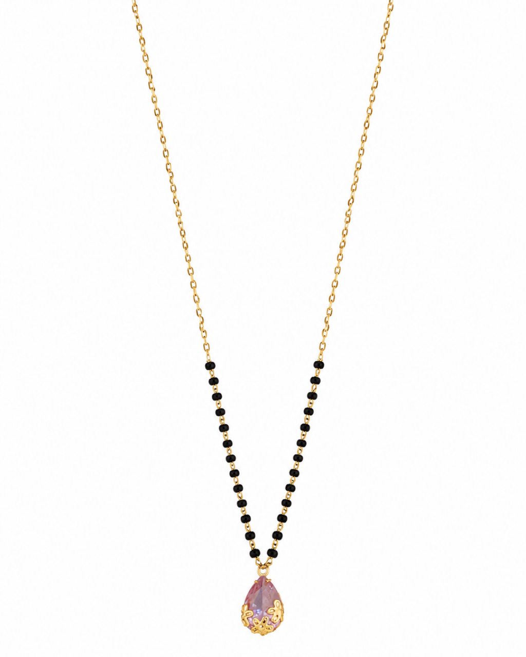 Amethyst Drop Mangalsutra