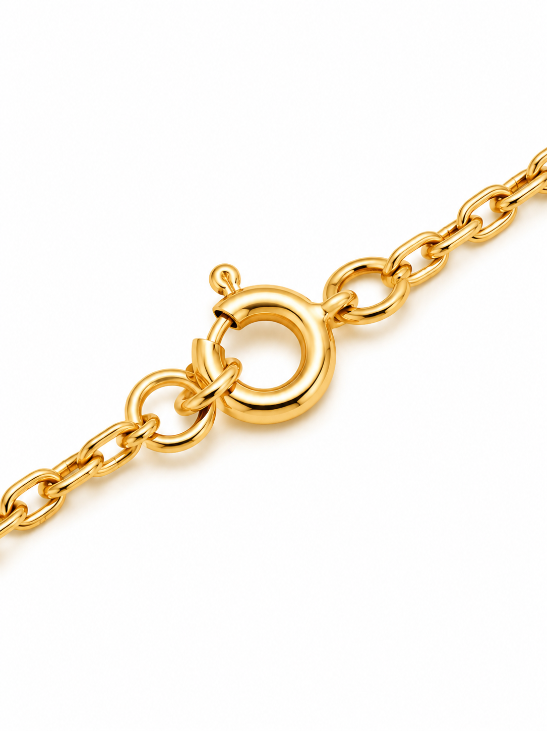 Elegant Initial Letter Pendant Necklace for Women (Gold Plated)