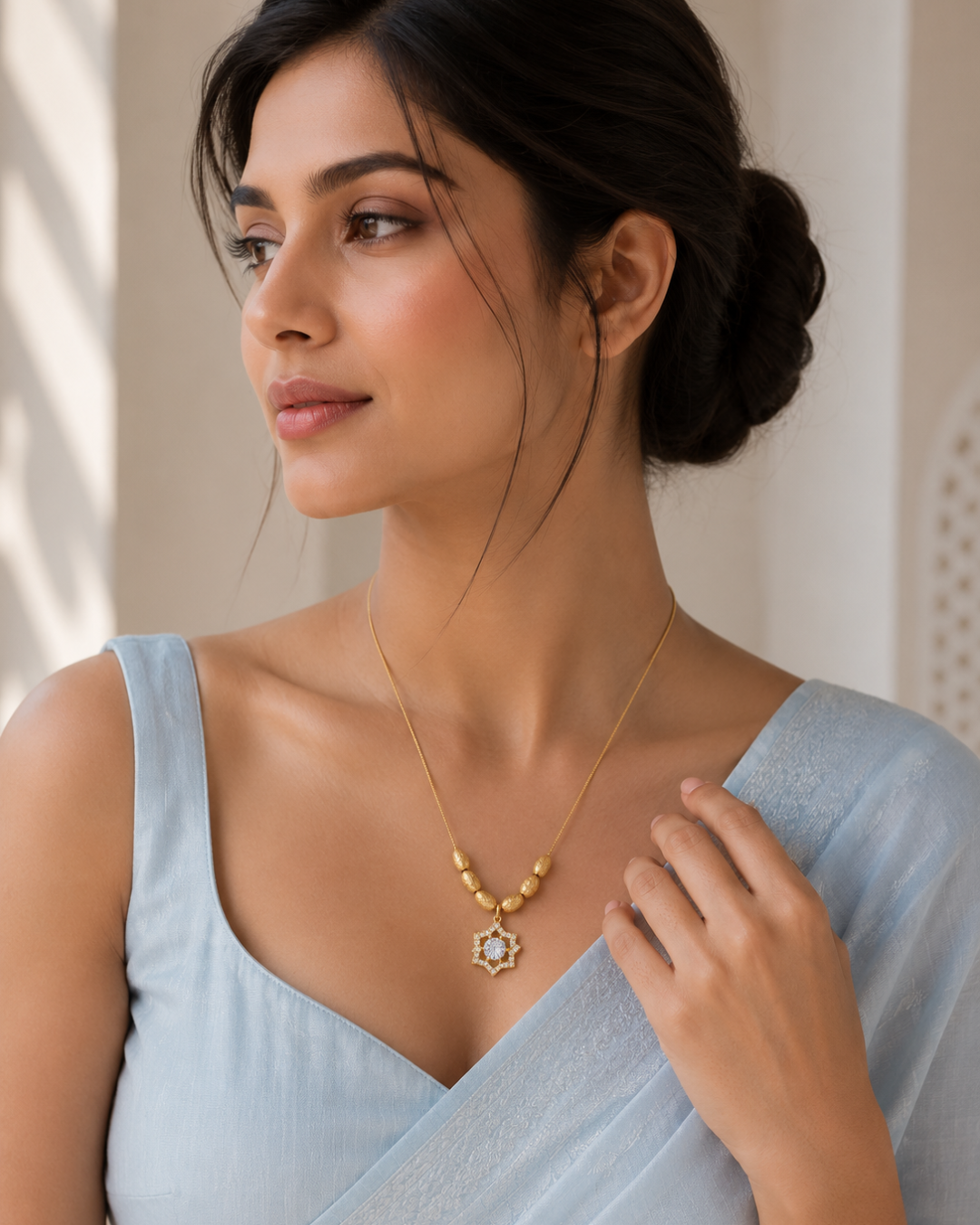 Celestial Star Crystal Necklace