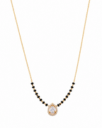 Pear Cut CZ Mangalsutra