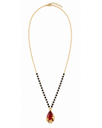 Ruby Teardrop Mangalsutra